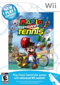 New Play Control! Mario Power Tennis (00100) Box Art