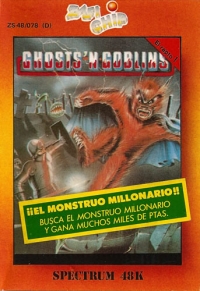 Ghosts'n Goblins (Zafi Chip) Box Art