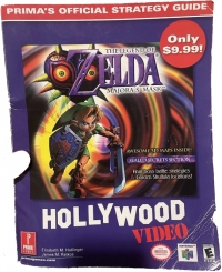 Legend of Zelda, The: Majora's Mask (Prima / Sealed Secrets Section / Hollywood Video) Box Art