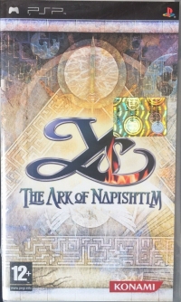 Ys: The Ark of Napishtim [IT] Box Art