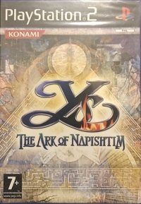 Ys: The Ark of Napishtim [IT] Box Art