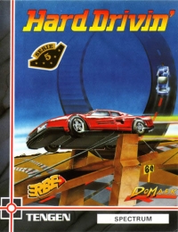 Hard Drivin' (cassette) [ES] Box Art