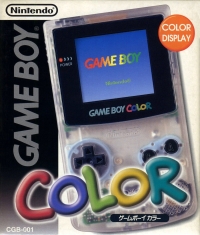 Nintendo Game Boy Color (Clear) Box Art