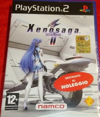 Xenosaga Episode II: Jenseits von Gut und Böse (Destinato al Noleggio) Box Art