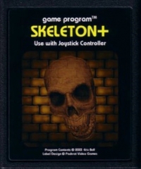 Skeleton+ (Packrat Video Games) Box Art