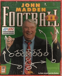 John Madden Football II Box Art