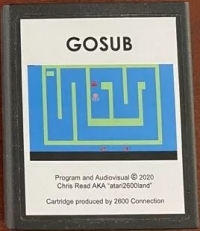 Gosub (2600 Connection) Box Art