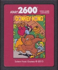 Donkey Kong (cartridge) Box Art