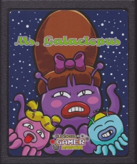 Ms. Galactopus (Old School Gamer Magazine) Box Art