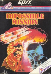 Impossible Mission (Epyx / Compulogical) Box Art