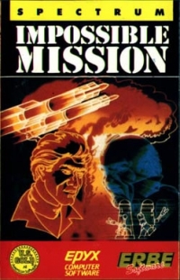 Impossible Mission (Epyx / ERBE) Box Art