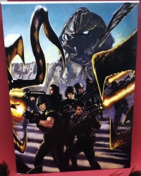 Starship Troopers: Bug Stomper (troopers box) Box Art