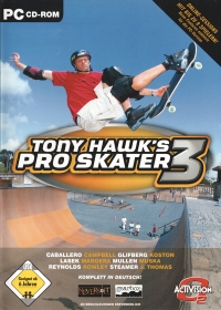 Tony Hawk's Pro Skater 3 [DE] Box Art