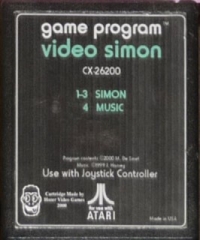 Video Simon Box Art