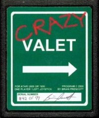 Crazy Valet (signed) Box Art