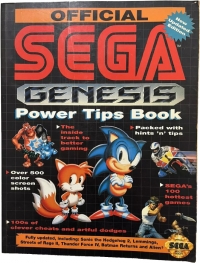 Official Sega Genesis Power Tips Book (New Updated Edition) Box Art