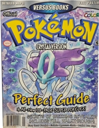 Official Pokémon Crystal Perfect Guide (074470990918) Box Art