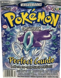 Official Pokémon Crystal Perfect Guide (009281028109) Box Art