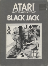 Blackjack (grayscale box) Box Art