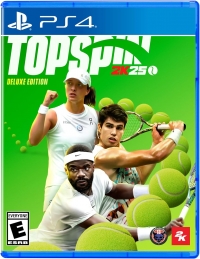 Top Spin 2K25 - Deluxe Edition Box Art