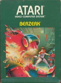 Berzerk (green box) Box Art