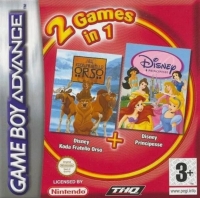 2 Games in 1: Koda Fratello Orso + Disney Principesse Box Art