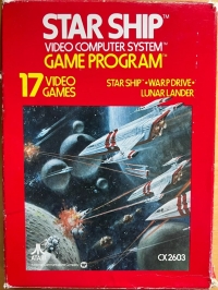 Star Ship (CX 2603) Box Art