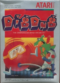 Dig Dug (1988) Box Art