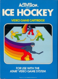 Ice Hockey (Blue label) Box Art