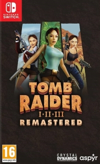 Tomb Raider I–III Remastered Starring Lara Croft Box Art