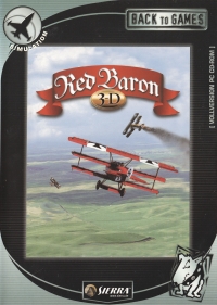 Red Baron 3D - Back to Games Box Art