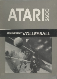 RealSports Volleyball (1987) Box Art