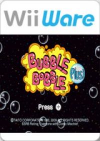 Bubble Bobble Plus! Box Art