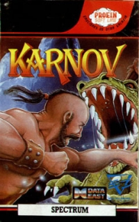 Karnov Box Art