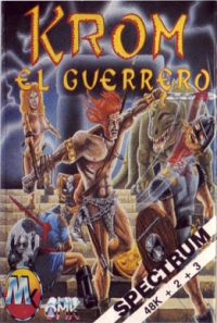 Krom: El Guerrero Box Art