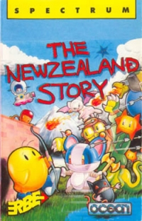 New Zealand Story, The (cassette) [ES] Box Art