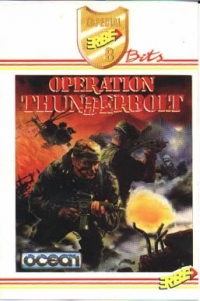 Operation Thunderbolt - Especial ERBE 8 Bits Box Art