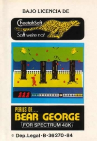 Perils of.... Bear George [ES] Box Art