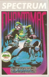 Phantomas (Dinamic / DSPE87008)) Box Art