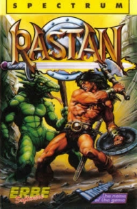 Rastan Box Art