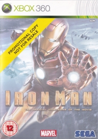 Iron Man (Not for Resale) Box Art