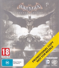 Batman: Arkham Knight (Not for Resale) Box Art