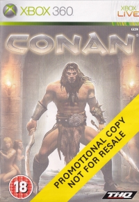 Conan (Not for Resale) Box Art