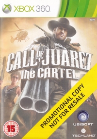 Call of Juarez: The Cartel (Not for Resale) Box Art