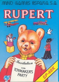 Rupert y la Fiesta del Juguetero Box Art