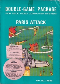 Double-Game Package:  Air Patrol / Paris Attack Box Art