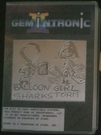 Balloon Girl / Sharkstorm Box Art