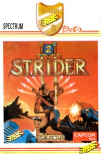 Strider II - Especial ERBE 8 Bits Box Art