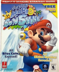 Super Mario Sunshine (Prima / Postcards Inside!) Box Art