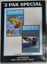 2 Pak Special:  Challenge / Surfing Box Art